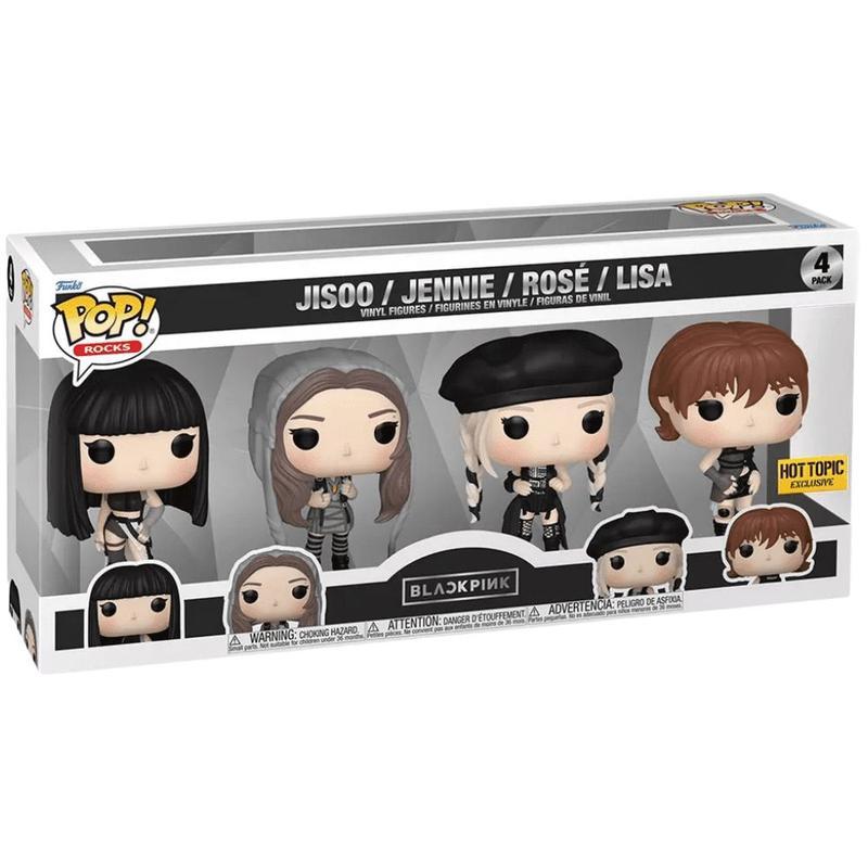 Funko Pop ブラックピンク ジェニーリサ Jisoo Rose 4パック 4f5022faa986fce1733cd39a978428